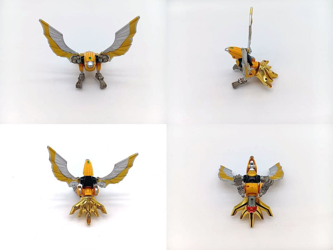 【希少品】百獣戦隊ガオレンジャー DXガオジュラフ ディアス ライノス キング