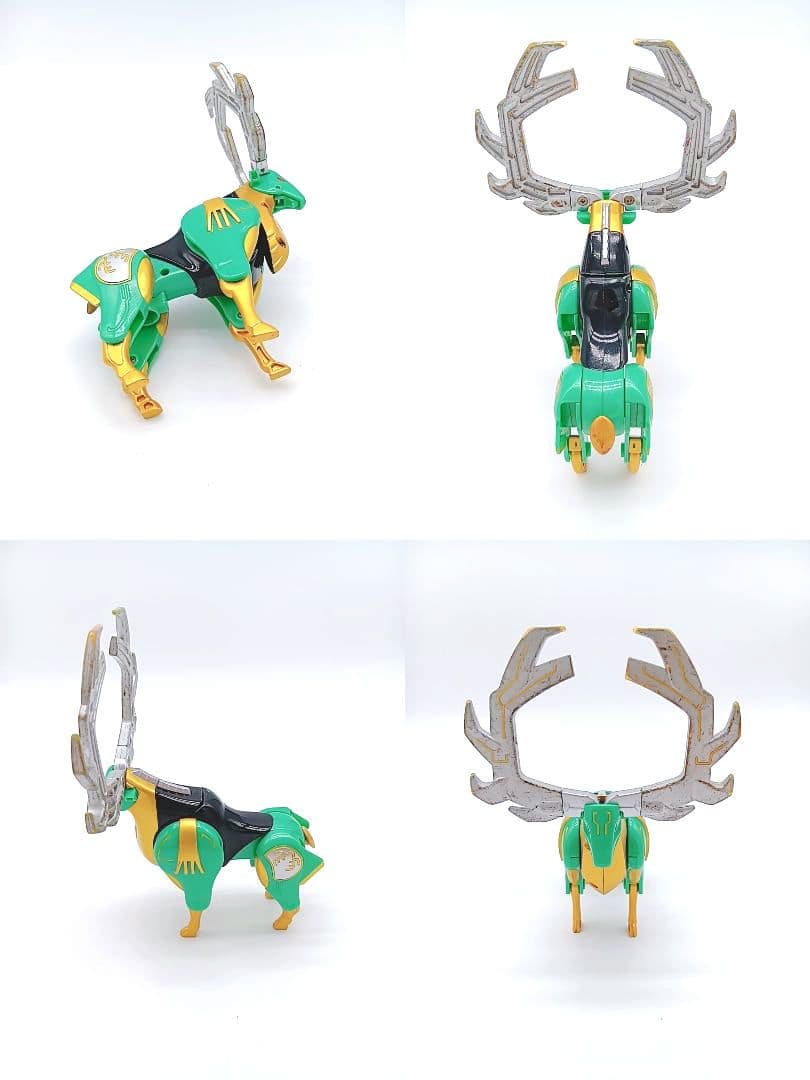 【希少品】百獣戦隊ガオレンジャー DXガオジュラフ ディアス ライノス キング