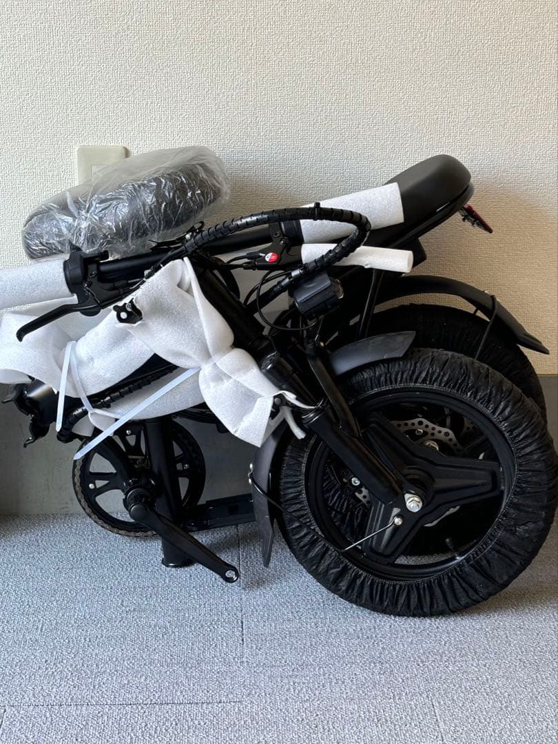 送料込み/新品/ハイスペック/折りたたみ/電動アシスト自転車/レッド