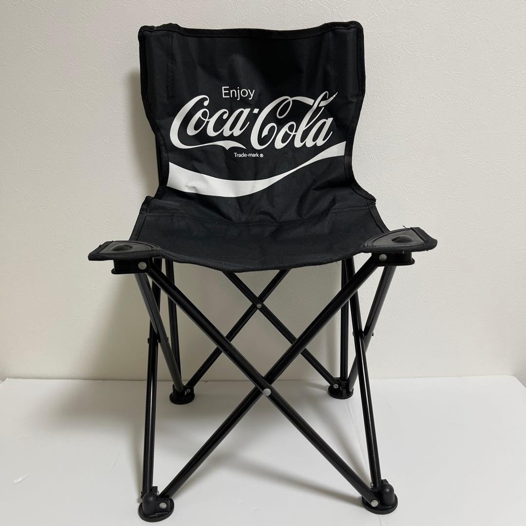 【激レア】Coca-Cola コカコーラ折りたたみイス　収納袋付き