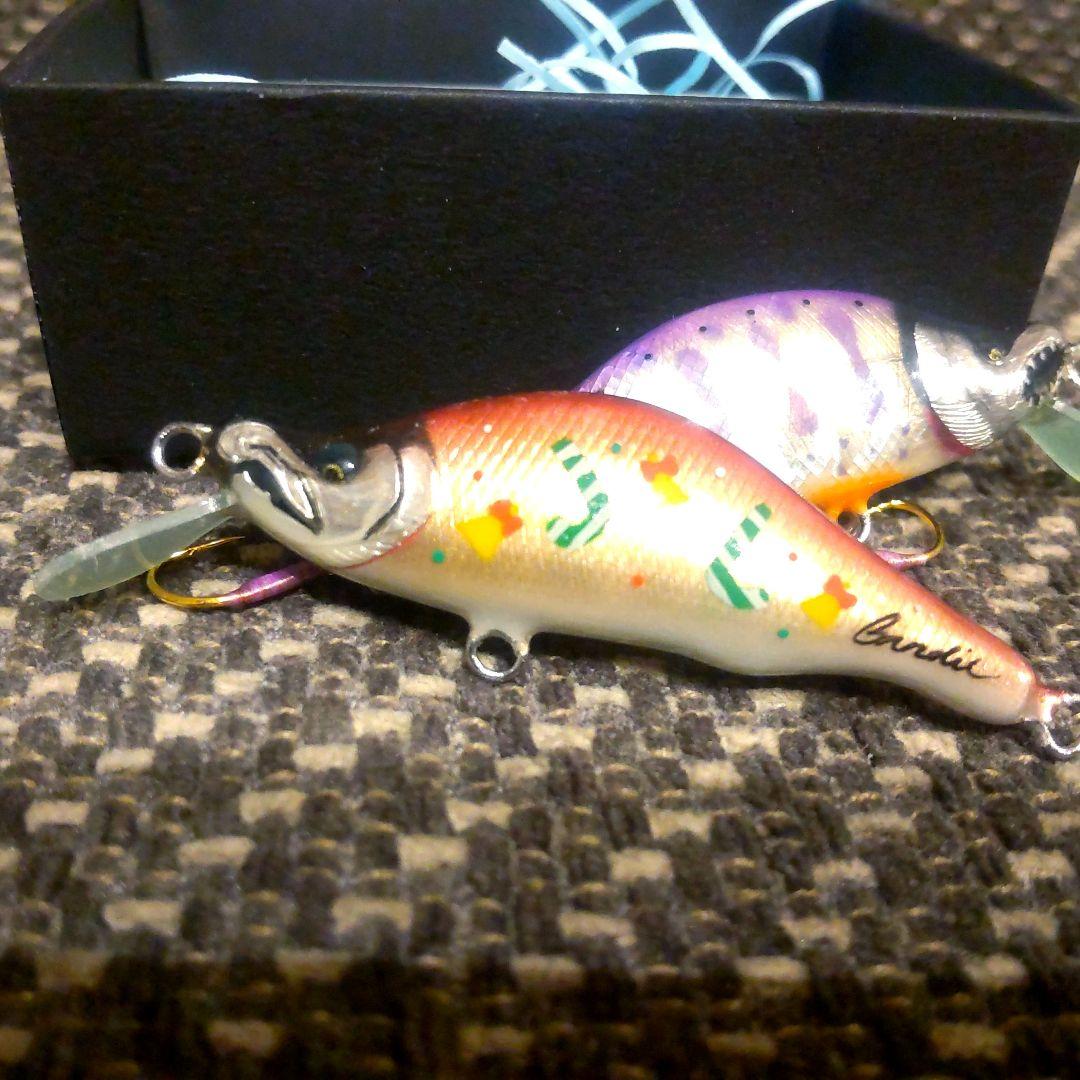 バンディットクラフト　ハンドメイド　ミノー 50S シェルモデル おまけ
