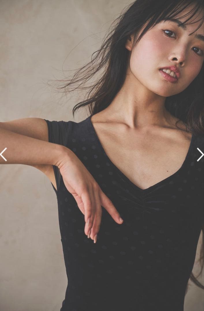 新品　Retune.stina ベロア　レオタード　S