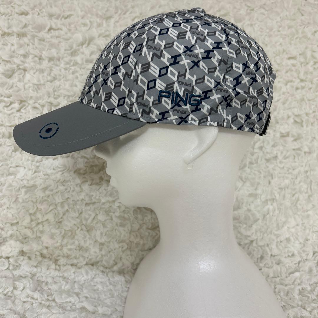 【新品・未使用品】 PING キャップ グレー　非売品