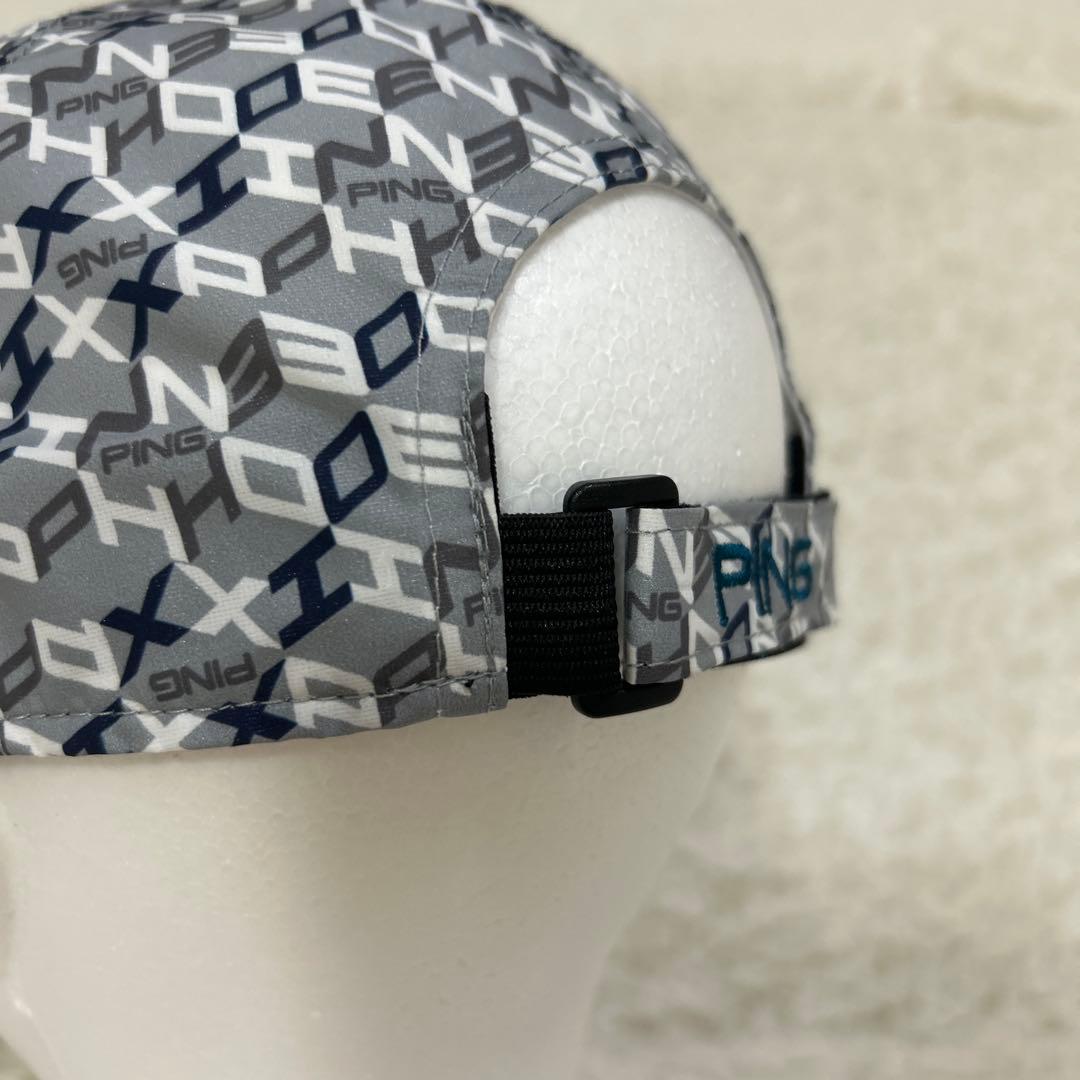 【新品・未使用品】 PING キャップ グレー　非売品
