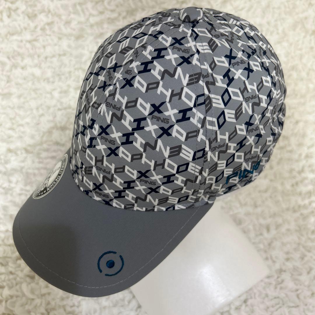 【新品・未使用品】 PING キャップ グレー　非売品