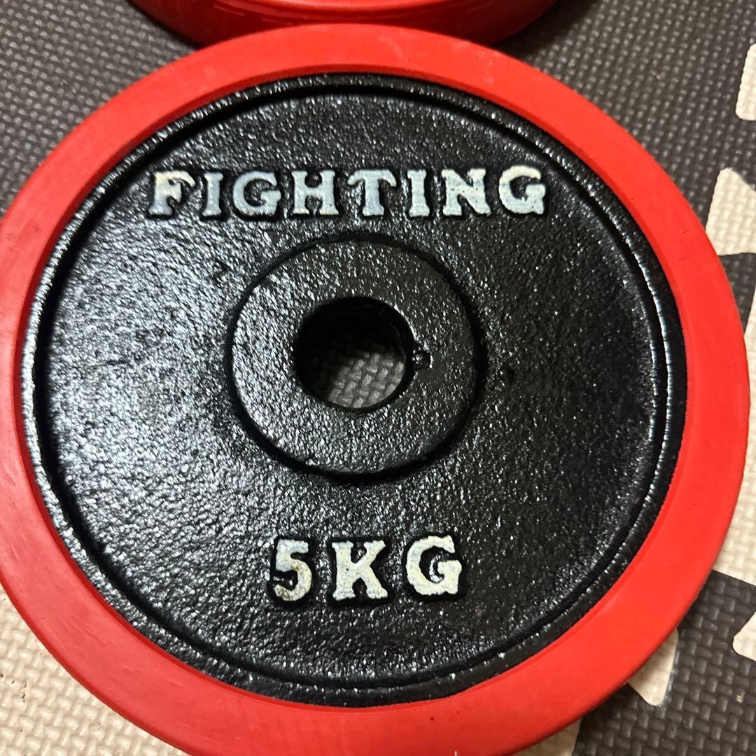 ファイティングロード　5kg プレート　計4枚　20kg