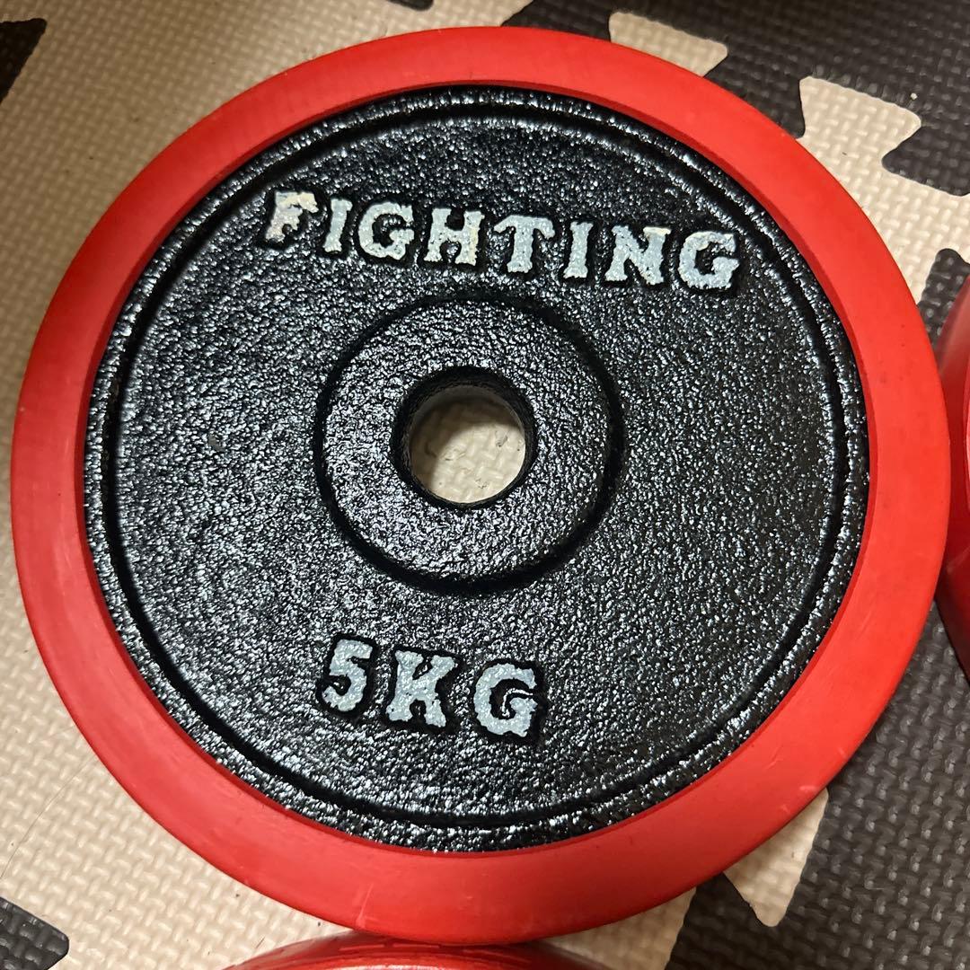 ファイティングロード　5kg プレート　計4枚　20kg