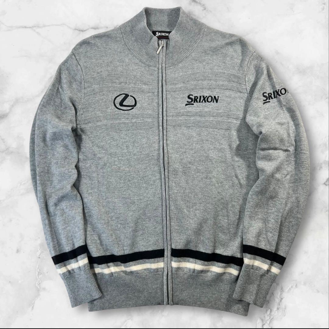 極美品 SRIXON×LEXUS ドライバーズニットジャケット サイズL 限定品