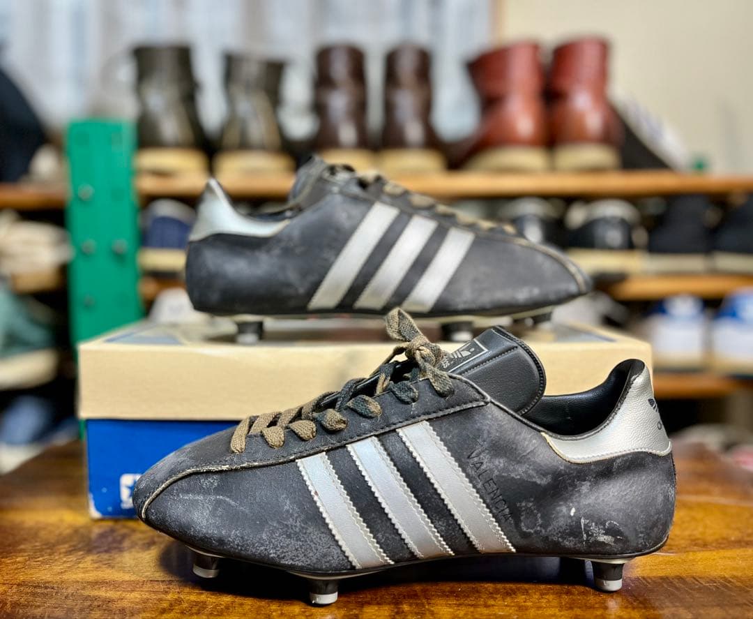 adidas デッドストックバレンシア　ジャンク　ユーゴ製　7 1/2