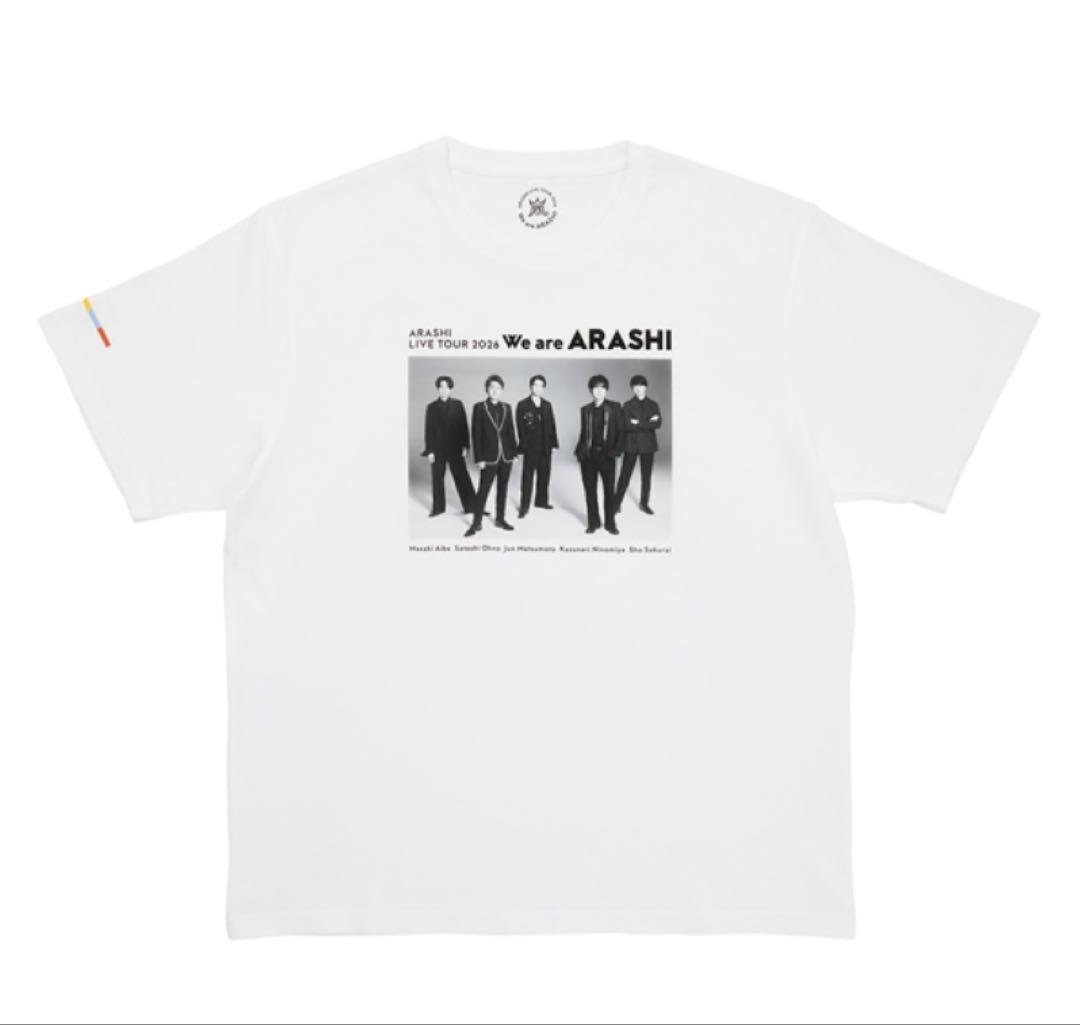 嵐 We are ARASHI LIVE TOUR 2026 Tシャツ1枚