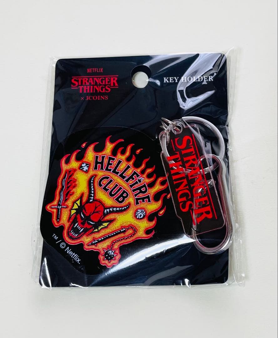 STRANGER THINGS × 3COINS キーホルダー　4種コンプセット
