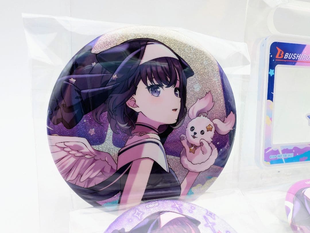 夢限大みゅーたいぷ 藤都子 缶バッジ＆クリップ 7点セット BanGDream!
