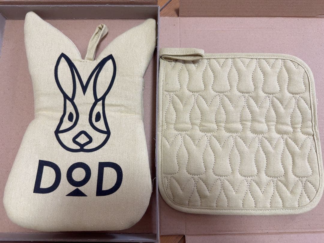 ミトン&鍋敷き付き　DOD かまぼこテント　ベビー　室内テント　プレイハウス