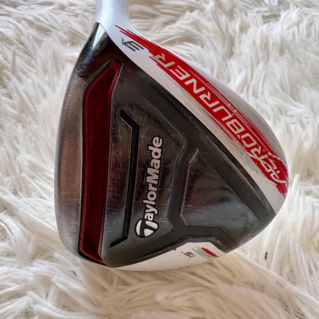 TaylorMade　スプーン/3W　15°　AeroBurner　flex:S