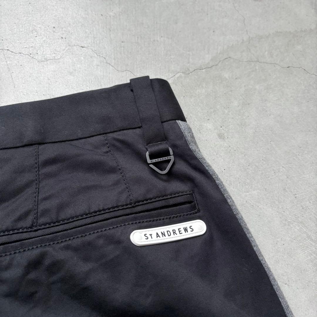 St ANDREWS セントアンドリュース ストレッチロングパンツ サイドライン