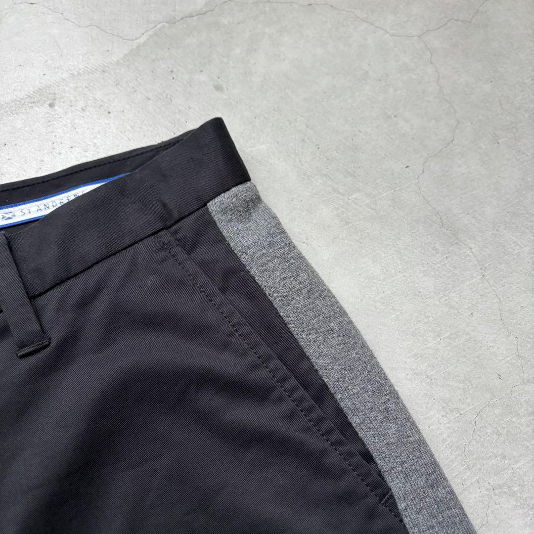 St ANDREWS セントアンドリュース ストレッチロングパンツ サイドライン