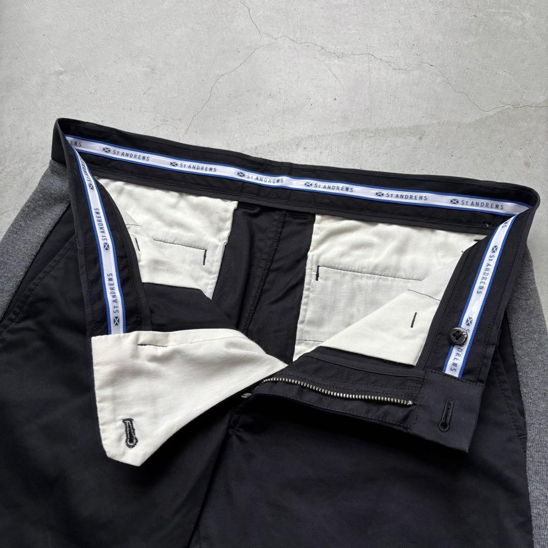 St ANDREWS セントアンドリュース ストレッチロングパンツ サイドライン