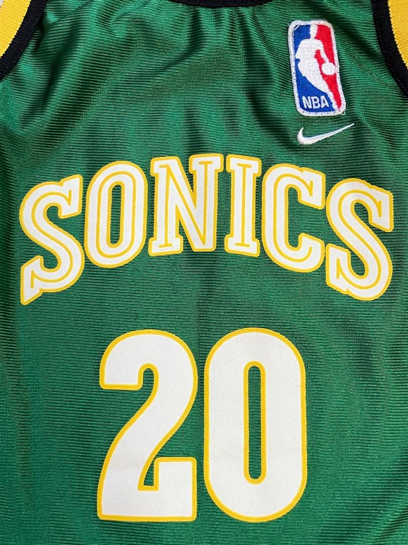 希少 NBA ゲイリー・ペイトン　SONICS ベビー　ユニフォーム　ロンパース
