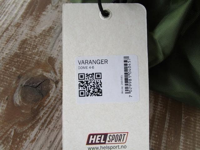 キャンプ未使用 ヘルスポート バランゲルドーム4-6 テント HELSPORT