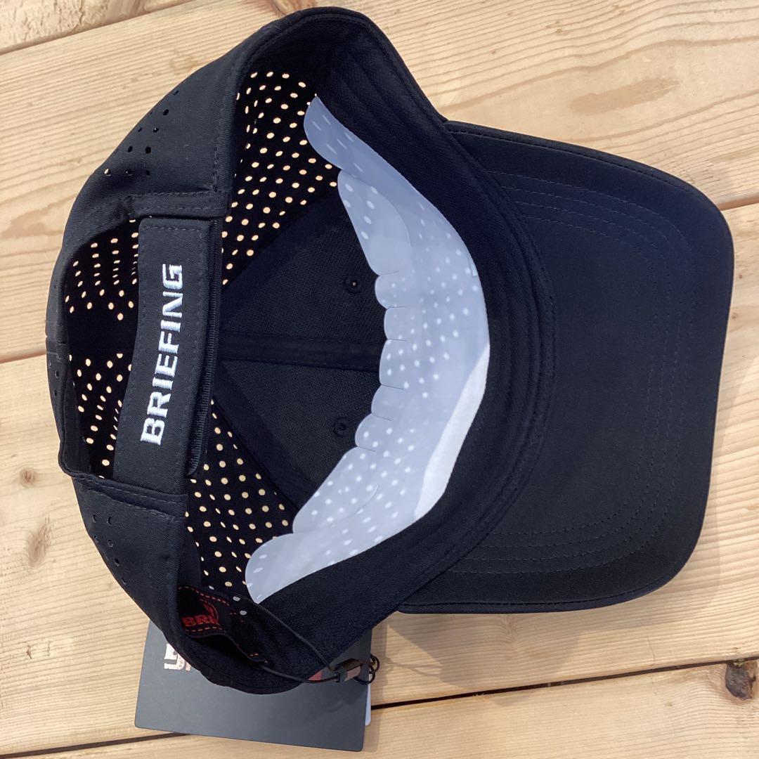 新品　BRIEFING PUNCHING MESH CAP ブラック
