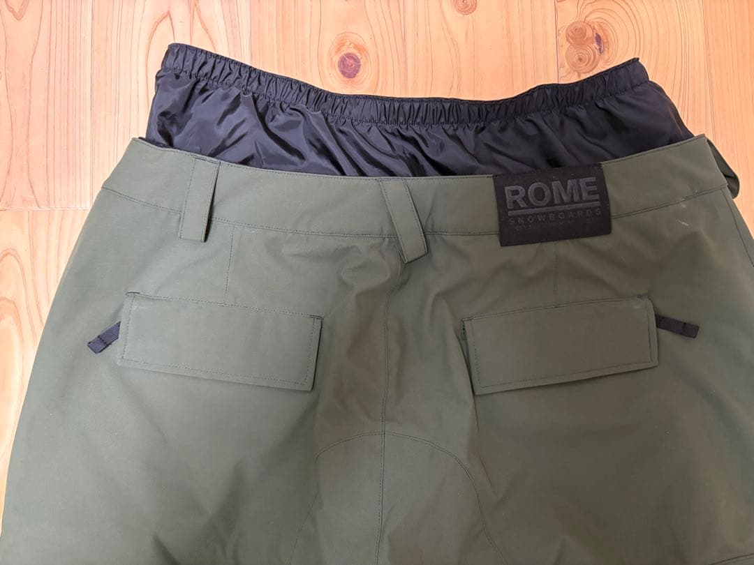 ROMESDS BAGGY CARGO PANTS XXLサイズアーミーグリーン