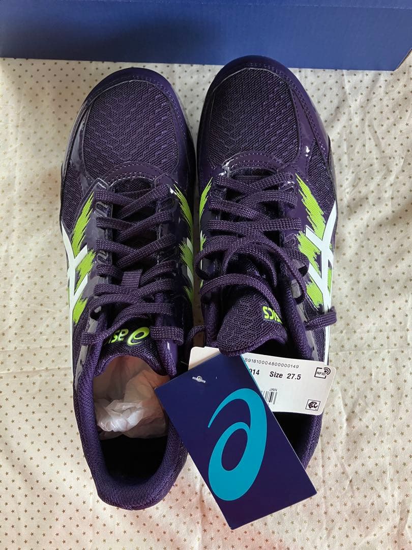 【asics】陸上競技用スパイクシューズ27.5cm ★新品★