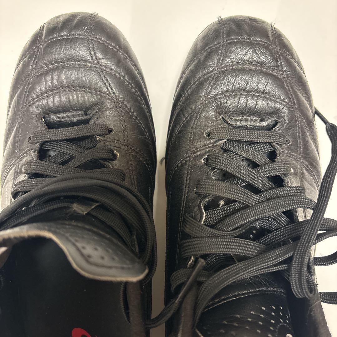 希少❣️asics サッカーシューズ DSライト 24.5　黒　スパイク　軽量