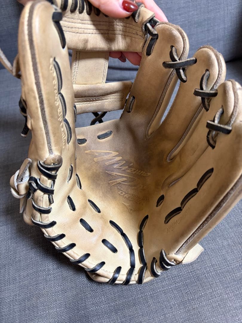 MIZUNO PRO オーダーグローブ　内野手　硬式　袋箱あり