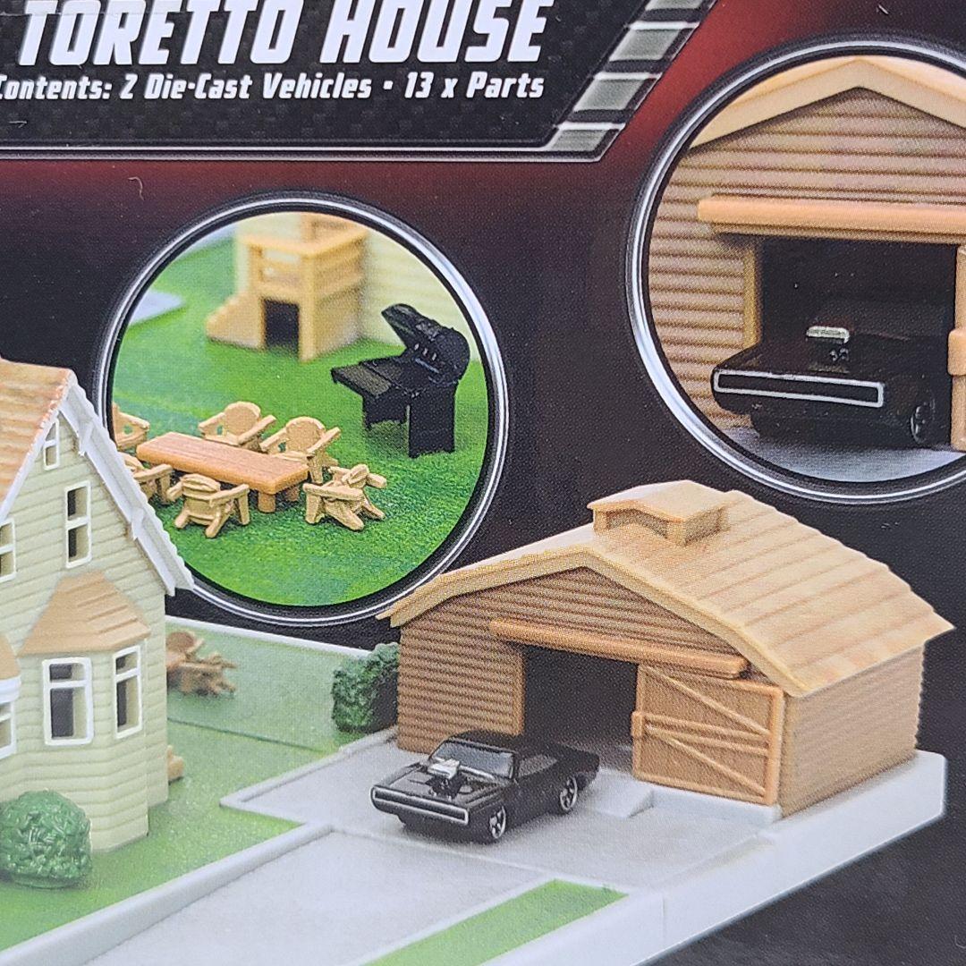 ワイルドスピード　ドムの家！　トレットハウス　チャージャー&スープラ付き♪