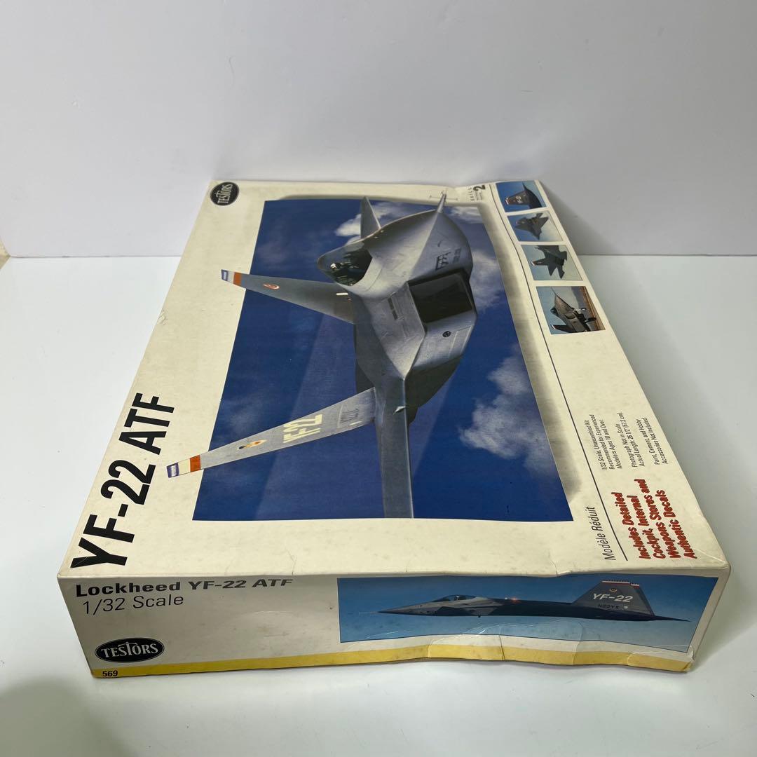 未組立TESTORS YF-22 ATF Lock head 1/32 テスター