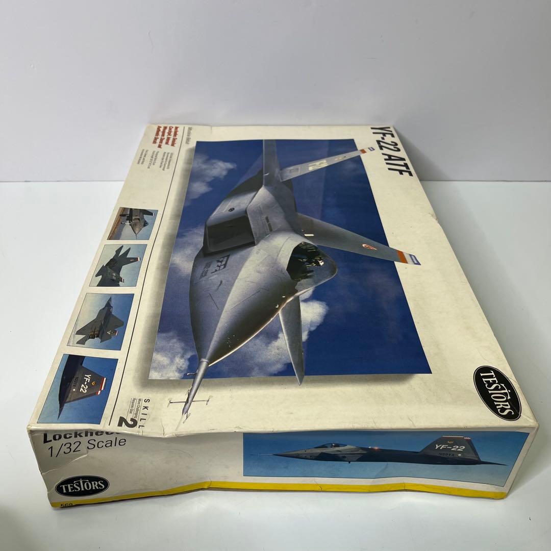 未組立TESTORS YF-22 ATF Lock head 1/32 テスター