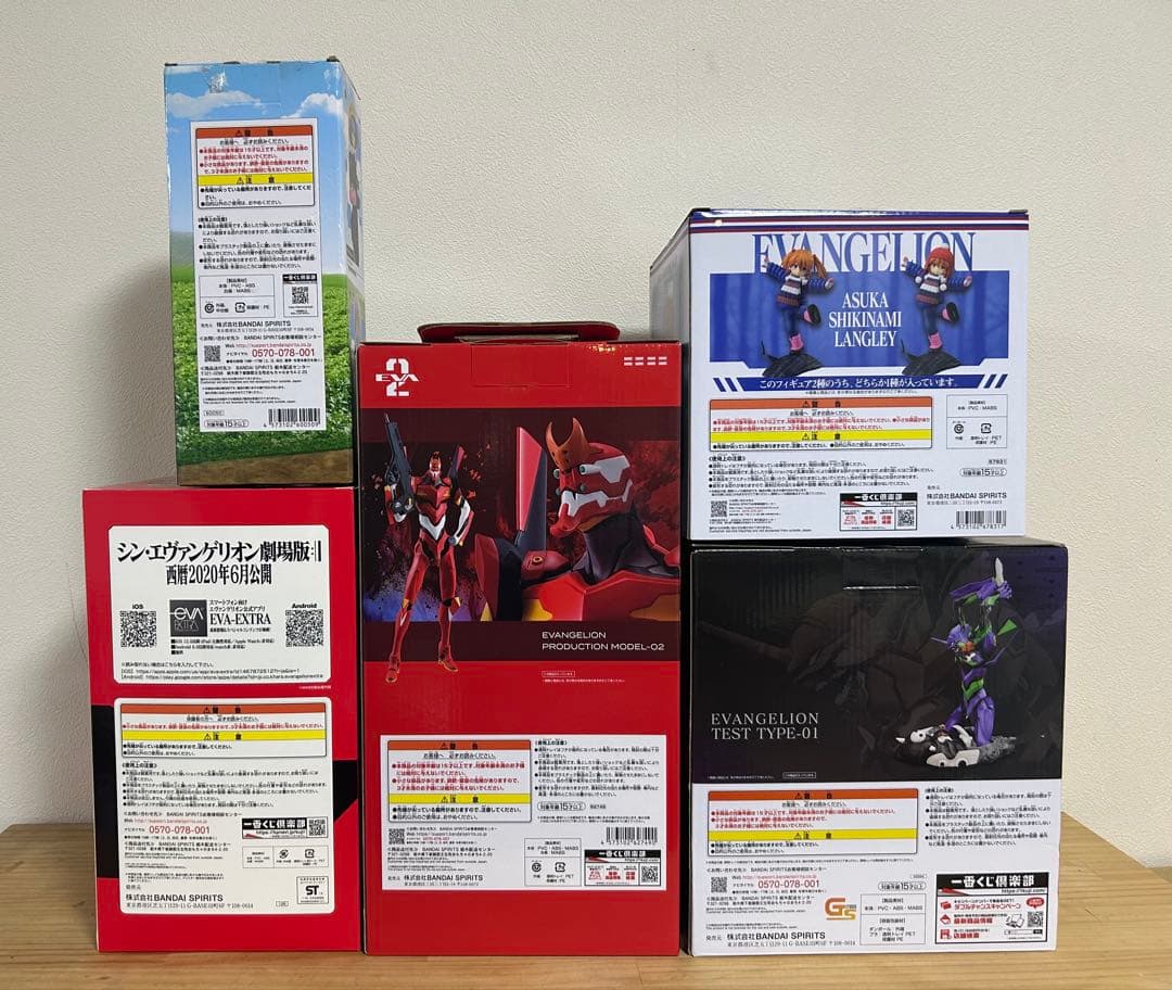 は*は様 一番くじ　エヴァンゲリオン　フィギュア　まとめ売り　箱あり