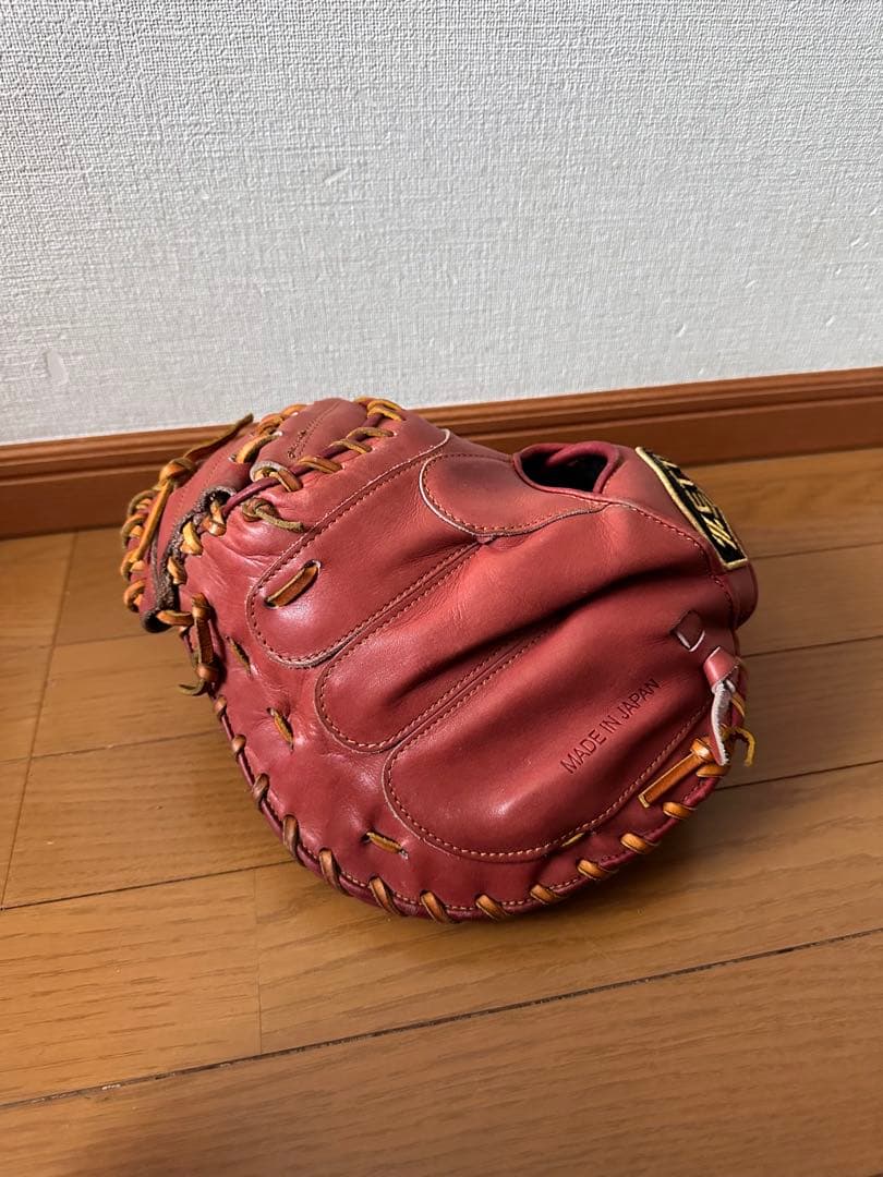 ZETTプロステイタス　軟式キャッチャーミット　ヤクルト中村悠平モデル