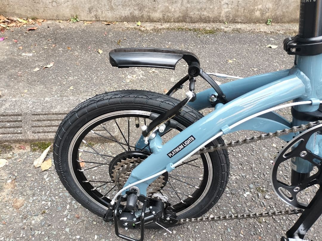 折りたたみ自転車 RENAULT PLATINUM LIGHT8 カスタム品