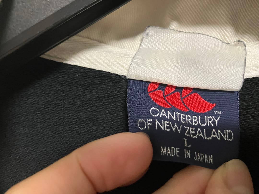 CANterbury ALL BLACKS ウォームアップウェア　Ｌ