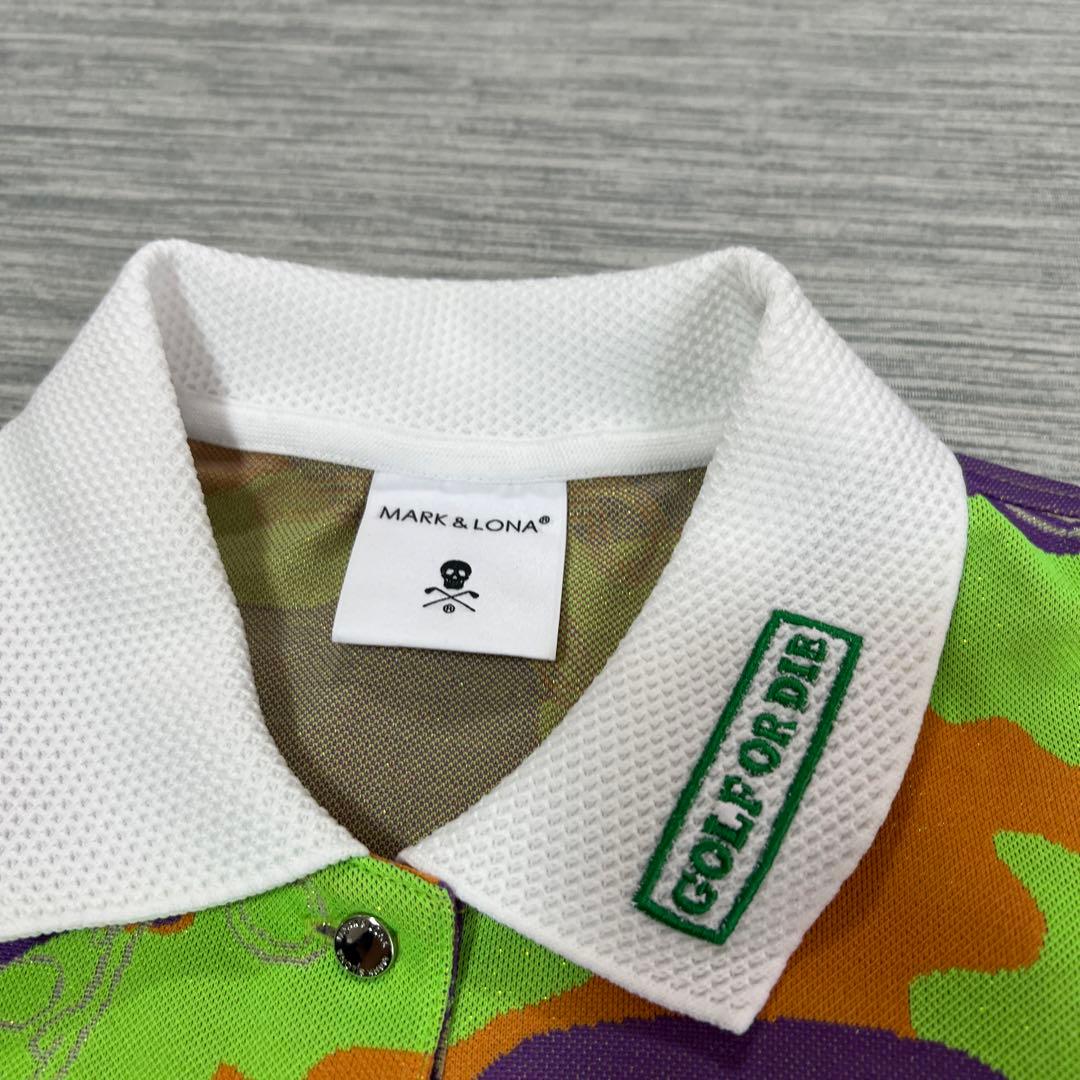 美品　MARK & LONA レディース　ゴルフポロシャツ