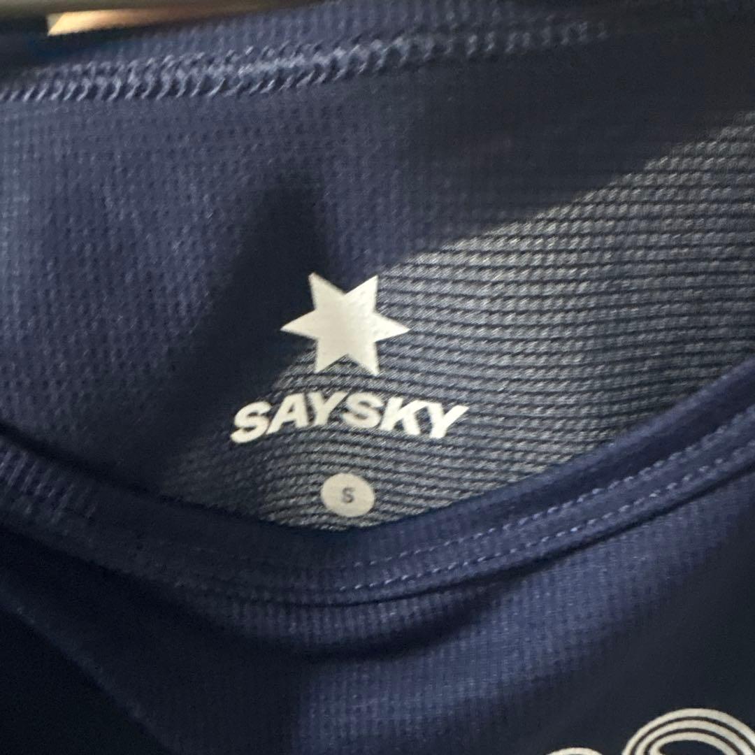 海外限定　SAYSKY ネイビー タンクトップ S