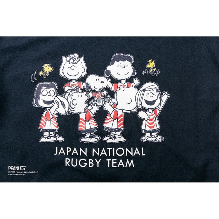 廃番希少 Tシャツ XS カンタベリー スヌーピー ラグビー日本代表  限定品