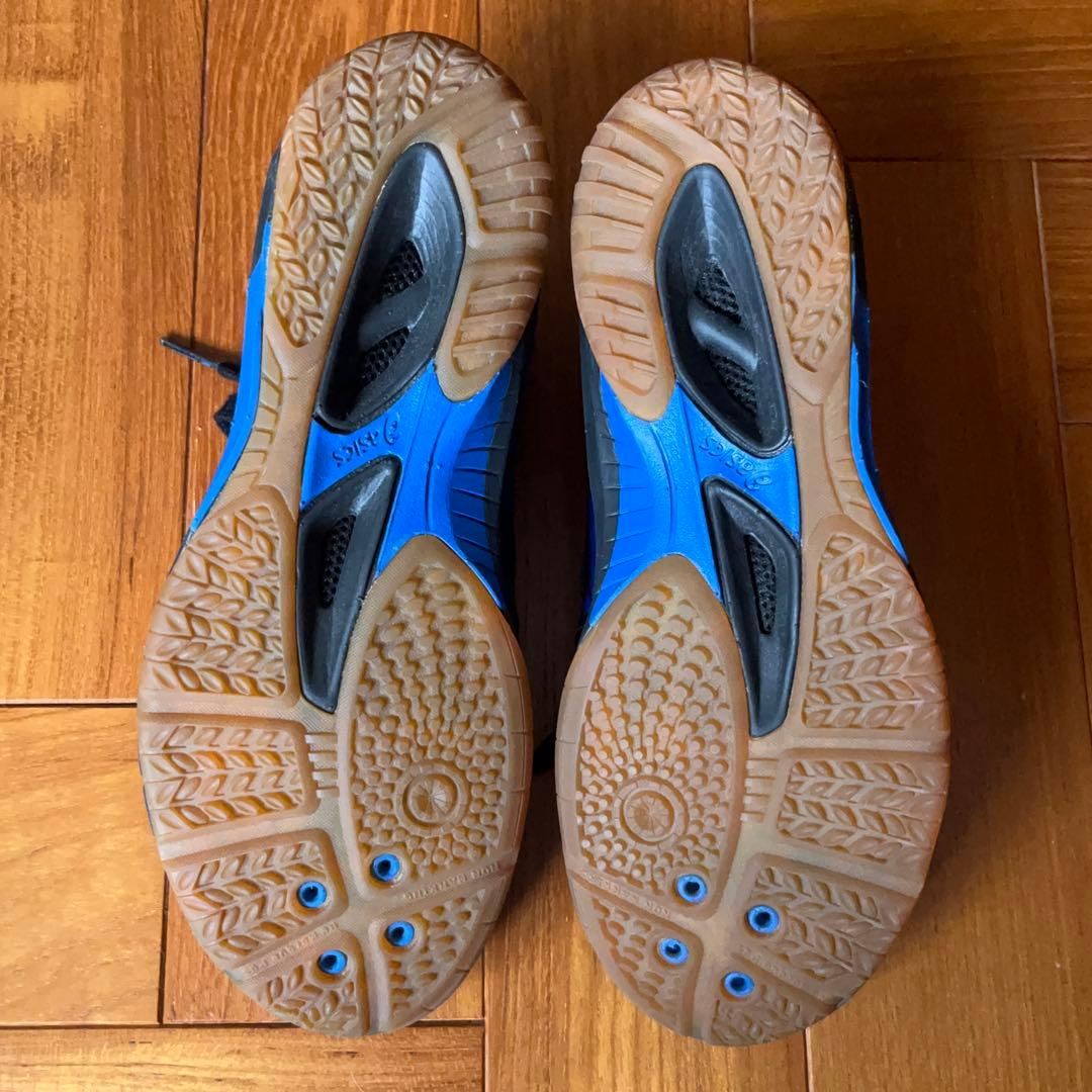 asics ローテジャパンライト ブラック×ロイヤルブルー 23.5cm