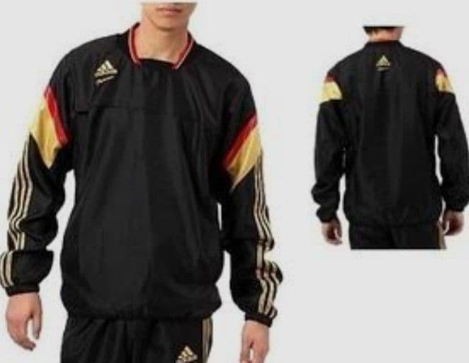 adidas 黒金 ストライプジャケット　セットアップ　プロフェッショナル　野球