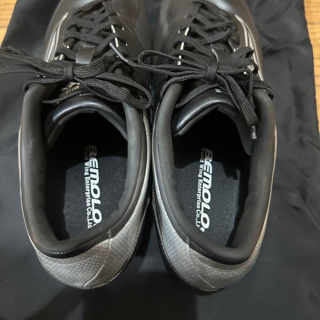 BeMoLo ビモロスパイク ブラック 27.5㎝