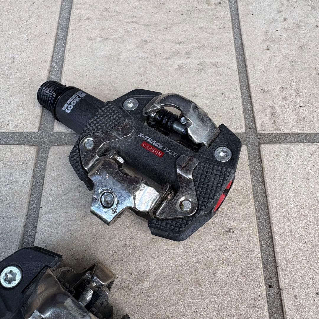 交渉中:LOOK X-TRACK RACE CARBON ビンディングペダ