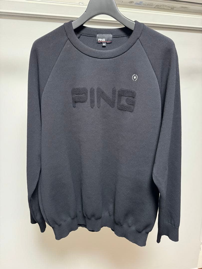 PING ブラックセーター 3L