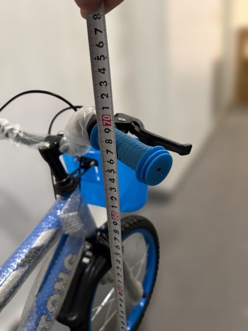 子供用自転車 青色