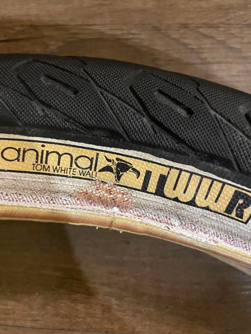 bmx パーツ　animal TWWR 20インチ タイヤ ホワイトウォール