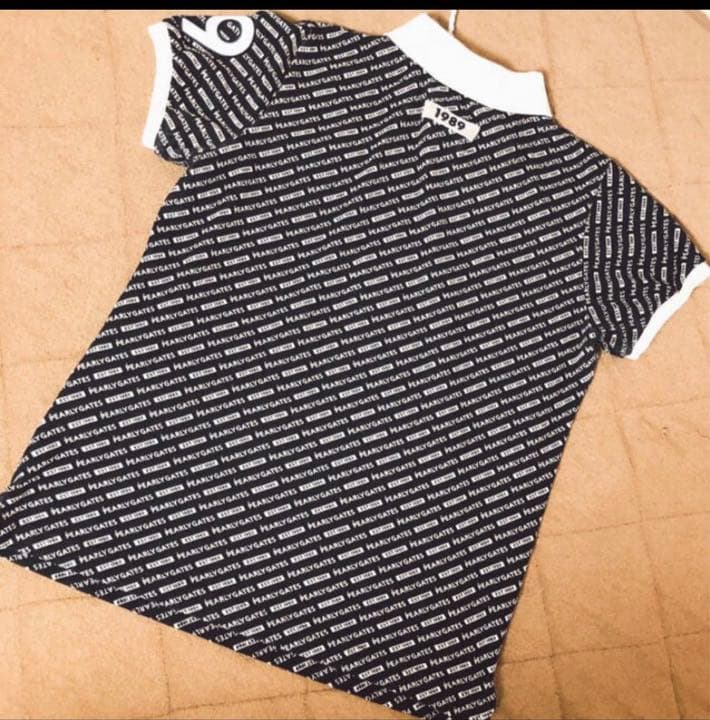 パーリーゲイツ PEARLY GATES 柄付きゴルフポロシャツ sizeS