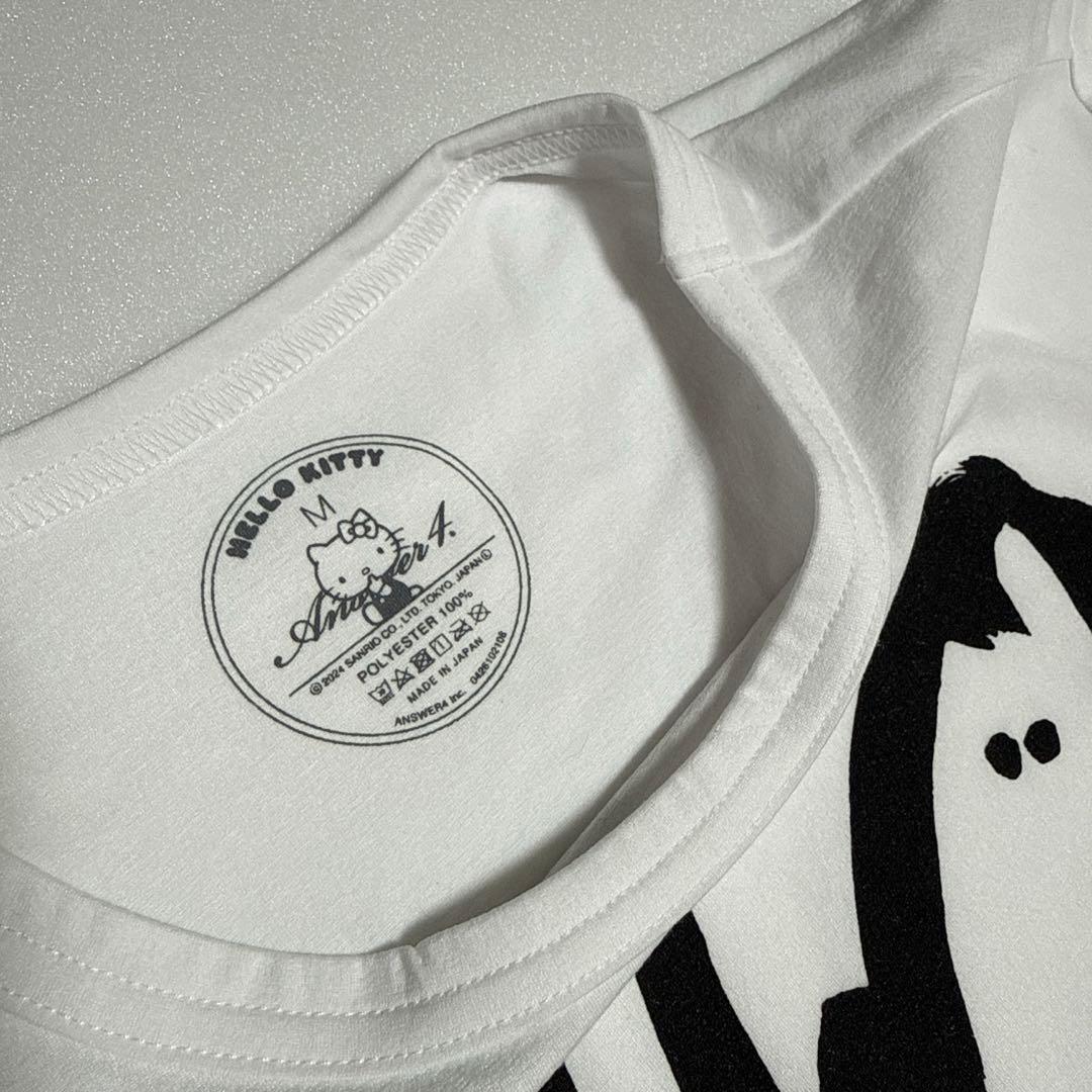 Answer4 キティコラボTシャツHello Kitty アンサー4 Mサイズ