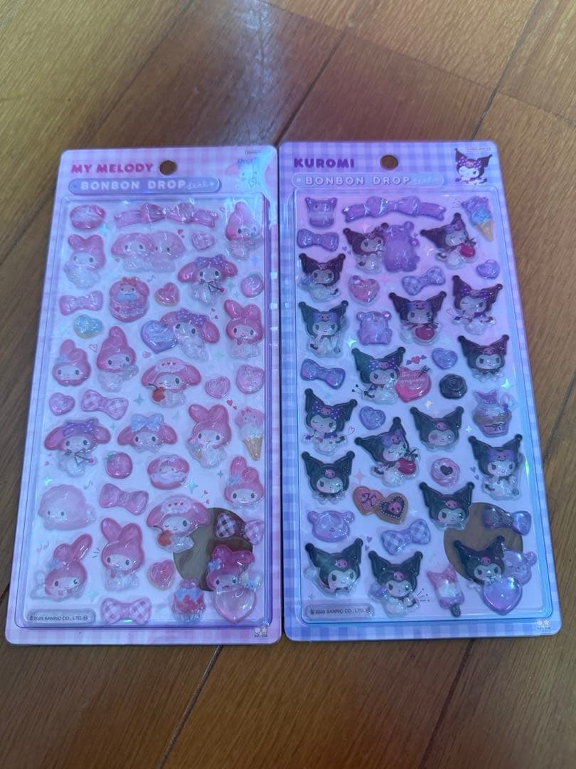 国内正規品　サンリオ ボンボンドロップシール 第2弾