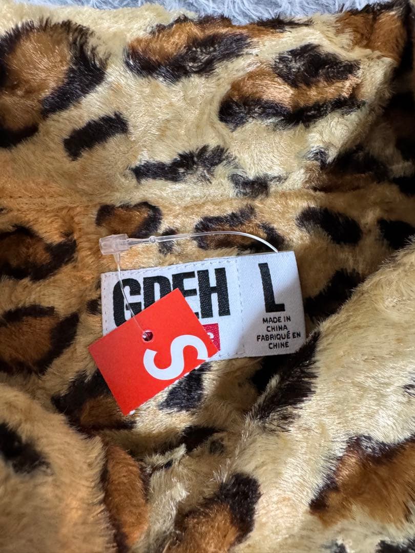 Supreme ヒョウ柄 Lサイズ シャツ