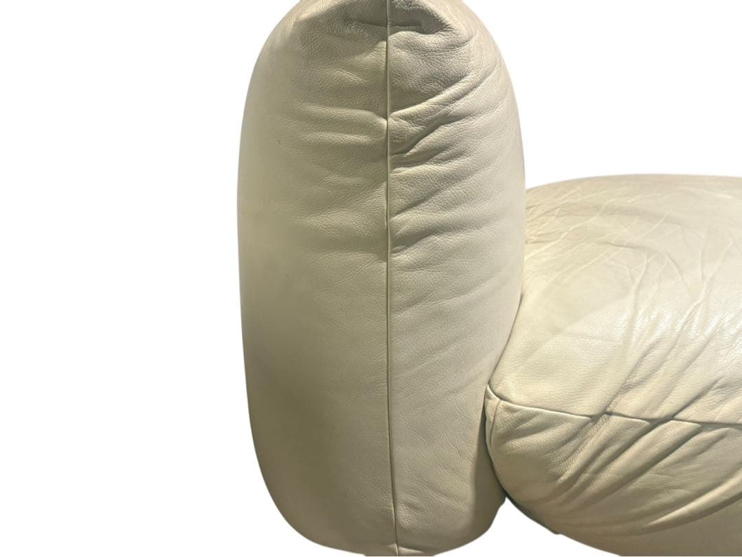 わたなべ◯②arflex アルフレックス マレンコ 本革 レザー 3人掛け